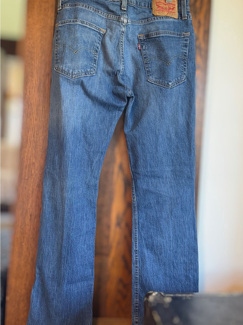 Levi's 527 Men's Blue Bootcut Jeans-30x30